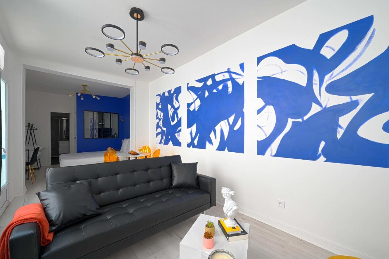 Modern Large Studio Apartment For 3 Parigi Esterno foto